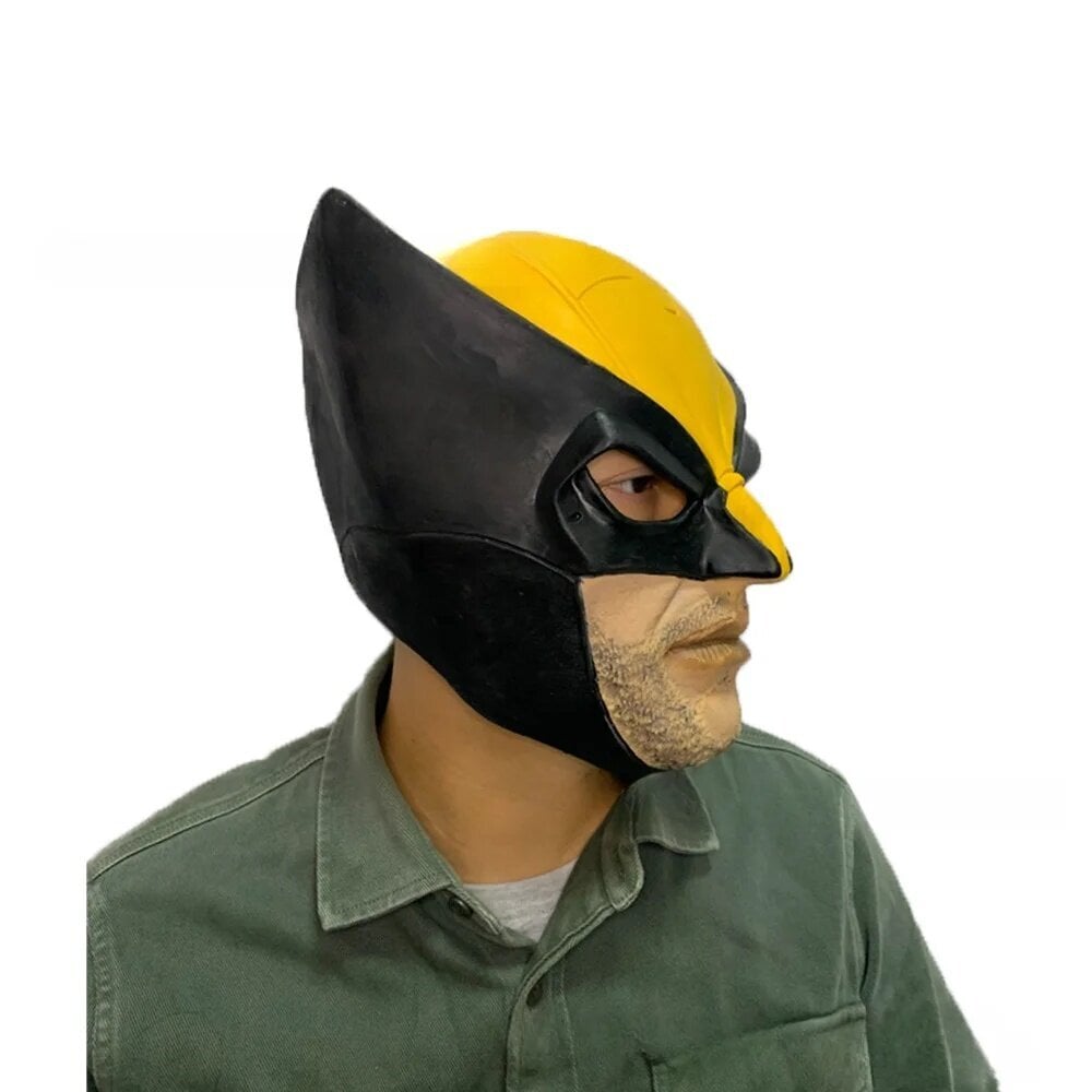 Wolverine Mask, Halloween Cosplay -asu, Latex Superhero Mask hinta ja tiedot | Naamiaisasut | hobbyhall.fi