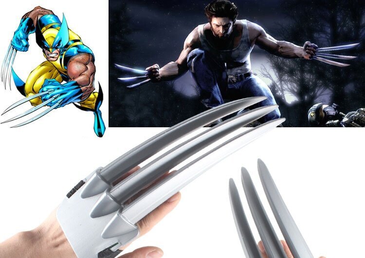 Wolverine Halloween -cosplay-asu, Supersankarin naamiokynsi ja viitta hinta ja tiedot | Naamiaisasut | hobbyhall.fi