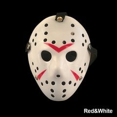 Halloween Horror Jason Mask Hockey Cosplay Killer Kauhu Pelottava Juhlasisustus hinta ja tiedot | Naamiaisasut | hobbyhall.fi