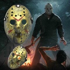 Halloween Horror Jason Mask Hockey Cosplay Killer Kauhu Pelottava Juhlasisustus hinta ja tiedot | Naamiaisasut | hobbyhall.fi