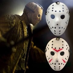 Halloween Horror Jason Mask Hockey Cosplay Killer Kauhu Pelottava Juhlasisustus hinta ja tiedot | Naamiaisasut | hobbyhall.fi