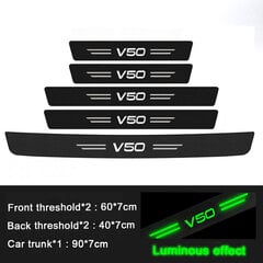 Luminous for Volvo V50 Logo auton ovien kynnystarrat naarmuuntumaton kalvo yövalaistu takaluukun kynnys vedenpitävä tarrateippi hinta ja tiedot | Auton sisätilatarvikkeet | hobbyhall.fi