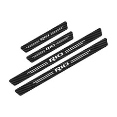 Auton kynnystarrat Kia Rio Cadenza Ceed Forte K9 Optima Picanto Carbon Fiber Threshold Decal Auton suojatarralle hinta ja tiedot | Auton sisätilatarvikkeet | hobbyhall.fi