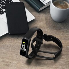 Samsung Galaxy Fit 2 SM-R220 kellon ranneke TPE musta hinta ja tiedot | Älykellojen ja aktiivisuusrannekkeiden lisätarvikkeet | hobbyhall.fi