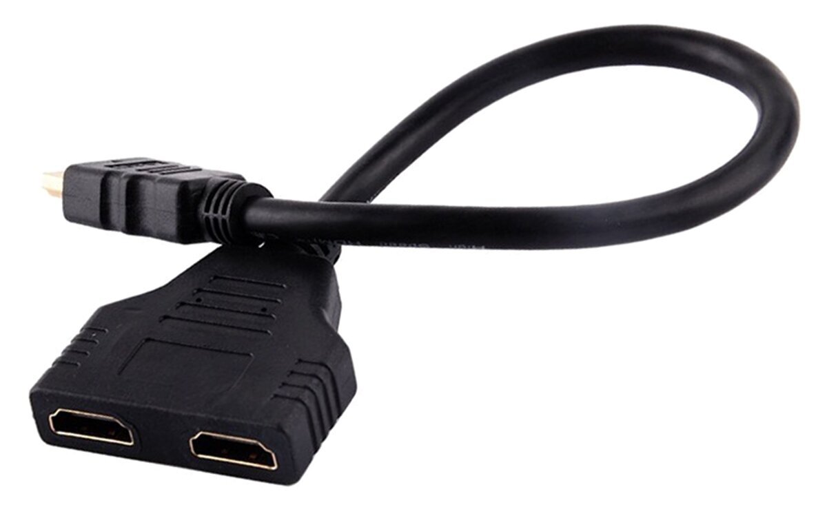 HDMI-pistoke 2in 1out hinta ja tiedot | Adapterit | hobbyhall.fi