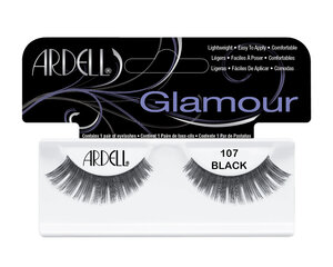 Ardell Artificial Lashes 107 musta * hinta ja tiedot | Irtoripset ja ripsentaivuttimet | hobbyhall.fi