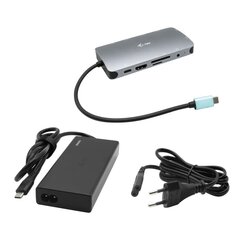 USB-keskitin i-Tec C31NANOVGA77W hinta ja tiedot | Adapterit | hobbyhall.fi