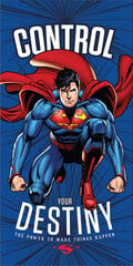 superman-pyyhe, 70 x 140 cm hinta ja tiedot | Pyyhkeet | hobbyhall.fi