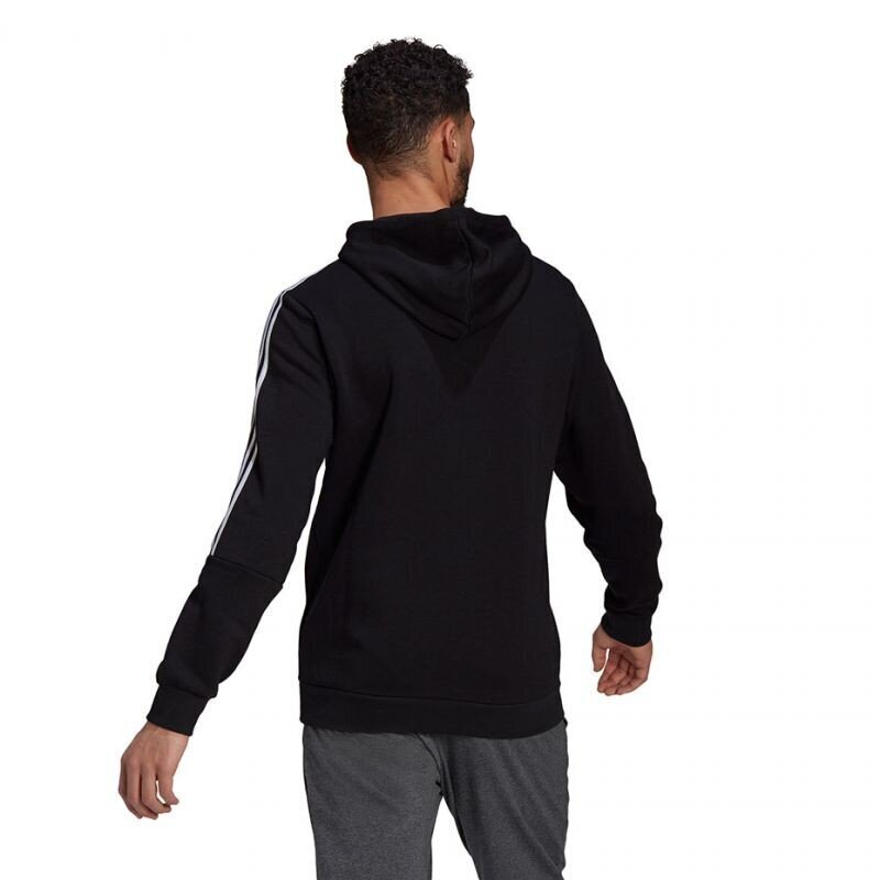 Miesten villapaita Adidas Essentials Hoodie M GK9581, musta hinta ja tiedot | Miesten puserot ja hupparit | hobbyhall.fi