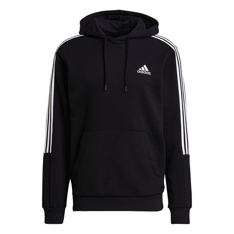 Miesten villapaita Adidas Essentials Hoodie M GK9581, musta hinta ja tiedot | Miesten puserot ja hupparit | hobbyhall.fi