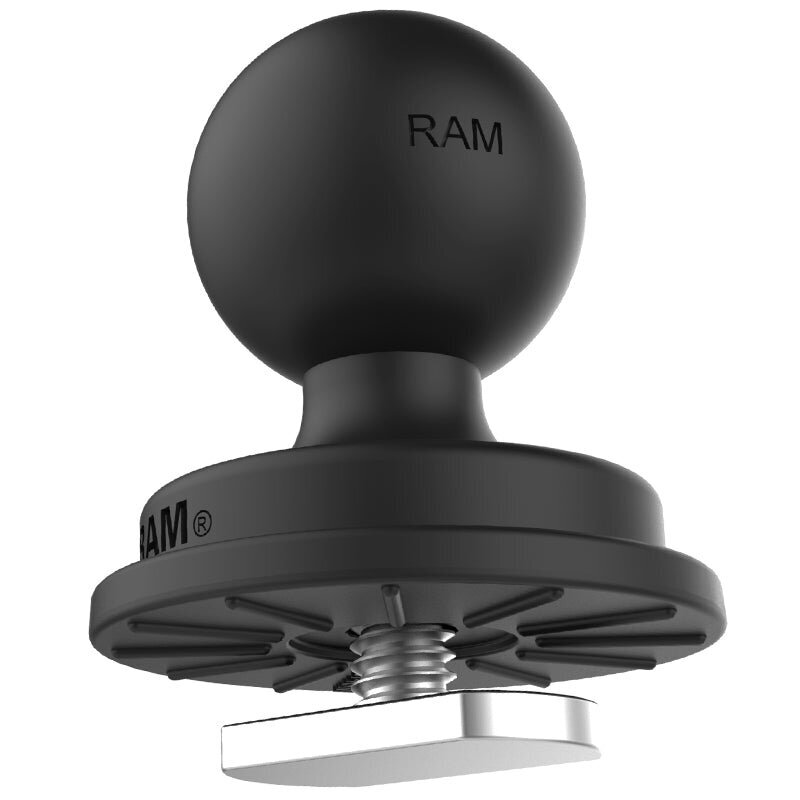 RAM Mount Track Ball Kiskon T-pultin kääntyvä pää, koko B 1" hinta ja tiedot | Puhelintelineet | hobbyhall.fi