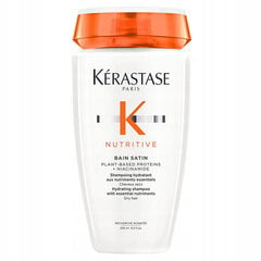 Shampoo normaaleille hiuksille Kérastase Nutritive Bain Satin, 250ml hinta ja tiedot | Shampoot | hobbyhall.fi