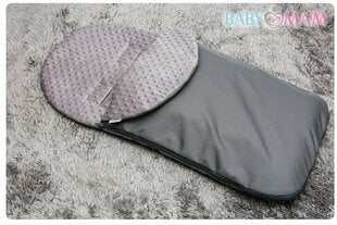 Yleismakuupussi/-kuori Babymam, harmaa, 90x40 cm hinta ja tiedot | Vaunujen tarvikkeet | hobbyhall.fi