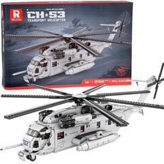 Rakennussetti helikopteri Sea Stallion CH 53 2192 osaa, valkoinen hinta ja tiedot | LEGOT ja rakennuslelut | hobbyhall.fi