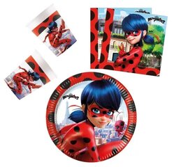 Kertakäyttöastiat Miraculous Ladybug 36 kpl hinta ja tiedot | Tarjoiluastiat ja aterimet juhliin | hobbyhall.fi