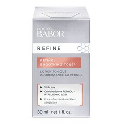 Babor Ryppyjä ehkäisevä kasvovoide retinolilla ja hyaluronihapolla MINI. Retinol Smoothing Toner 30 ml hinta ja tiedot | Kasvoöljyt ja seerumit | hobbyhall.fi