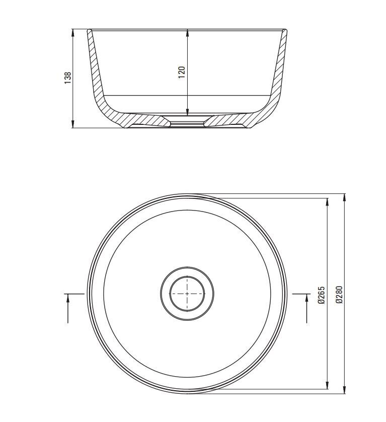 Pesuallas Deante Jasmin CDJ6U2S, valkoinen hinta ja tiedot | Pesualtaat | hobbyhall.fi