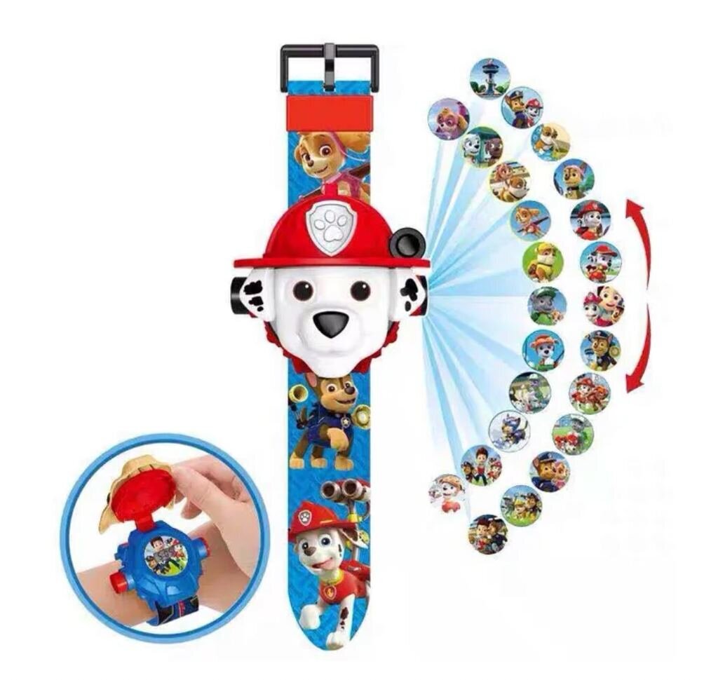 Milando B4 lasten kello projektorilla Paw Patrol hinta ja tiedot | Lasten asusteet | hobbyhall.fi