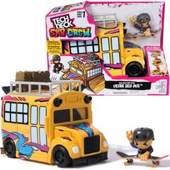 Tech Deck Suurten sormien kenkäsarja Rampa Ultra SK8 Crew Bus + keräilyrullalauta + figuuri hinta ja tiedot | Poikien lelut | hobbyhall.fi