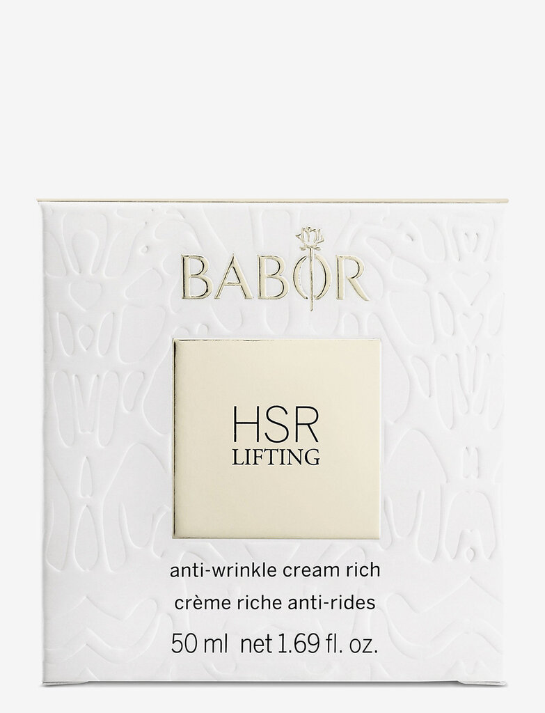 Kasvovoide kuivalle iholle, Babor HSR Lifting Cream Rich, 50 ml hinta ja tiedot | Kasvovoiteet | hobbyhall.fi