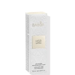 Kaulavoide Babor HSR Lifting Neck & Décolleté Cream, 50 ml hinta ja tiedot | Vartalovoiteet ja -emulsiot | hobbyhall.fi