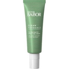 Öljytön matistava geelivoide, Babor Oil-Free Matte Effect Gel-Cream, 50 ml hinta ja tiedot | Kasvovoiteet | hobbyhall.fi