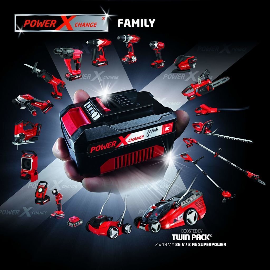 Einhell-akku 18 V 4 Ah Power-X-Change hinta ja tiedot | Puutarhatyökalujen tarvikkeet | hobbyhall.fi