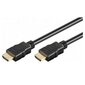 HDMI-kaapeli Ethernet-nanokaapelilla AISCCI0313, 3 m hinta ja tiedot | Kaapelit ja adapterit | hobbyhall.fi