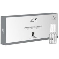 Syis-vitamiiniampullit kaikille ihotyypeille 10 x 3 ml hinta ja tiedot | Kasvoöljyt ja seerumit | hobbyhall.fi