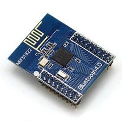 Bluetooth-moduuli (BLE 4.0), NRF51822 hinta ja tiedot | Mikrokontrollerit | hobbyhall.fi