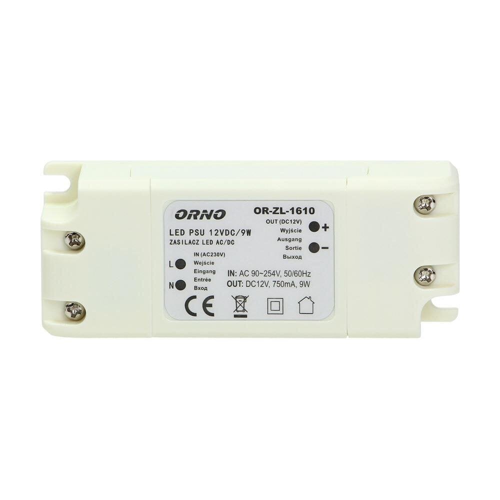 LED-virtalähde 9W 12V DC IP20 - OR-ZL-1610 hinta ja tiedot | Virtalähteet | hobbyhall.fi