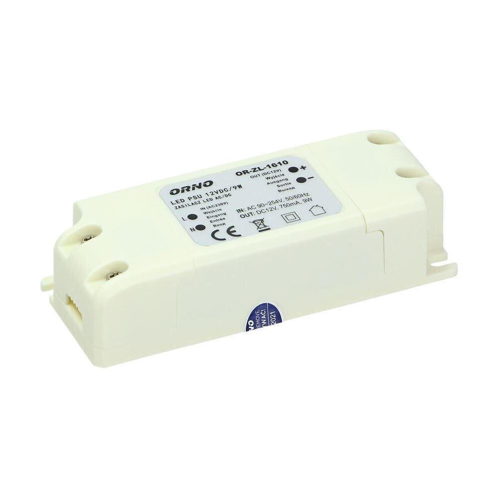 LED-virtalähde 9W 12V DC IP20 - OR-ZL-1610 hinta ja tiedot | Virtalähteet | hobbyhall.fi