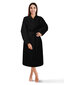 Spiin Robe Unisex A619, musta hinta ja tiedot | Naisten kylpytakit | hobbyhall.fi