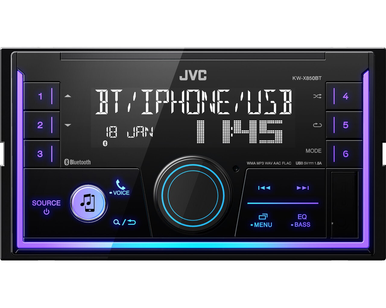 JVC, KW-X850BT hinta ja tiedot | Autoradiot, multimedia | hobbyhall.fi