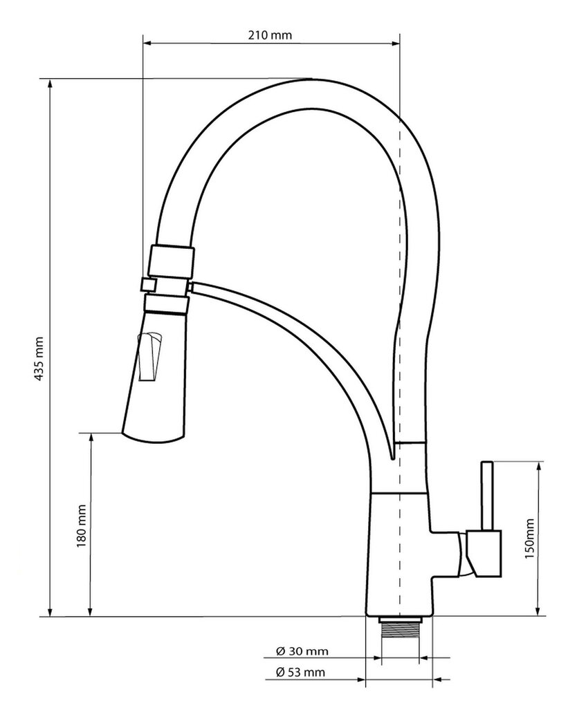 Granitan-allas 60x50 cm hinta ja tiedot | Keittiöaltaat | hobbyhall.fi