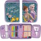 Koulukynälaukku tarvikkeineen Paso Frozen Anna & Elsa hinta ja tiedot | Penaalit | hobbyhall.fi