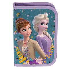 Koulukynälaukku tarvikkeineen Paso Frozen Anna & Elsa hinta ja tiedot | Penaalit | hobbyhall.fi