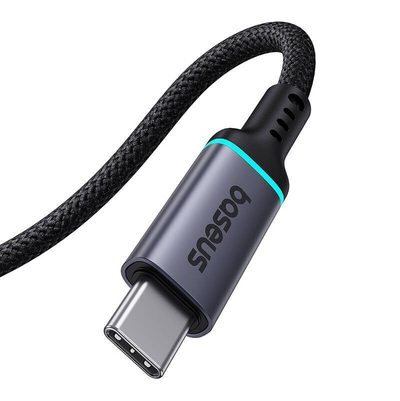 USB-C jatkojohto 10Gbps 0.5m, musta hinta ja tiedot | Kaapelit ja adapterit | hobbyhall.fi