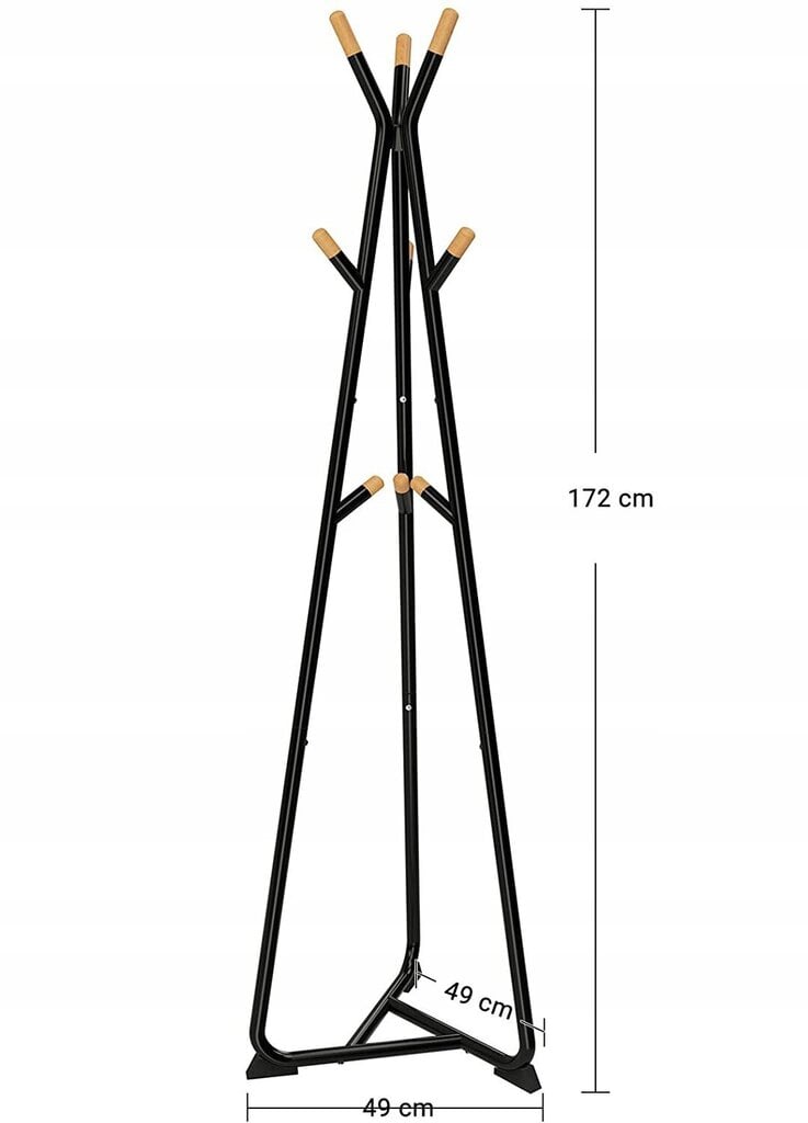 Vaateripustin, 172 cm hinta ja tiedot | Vaateripustimet ja pukupussit | hobbyhall.fi