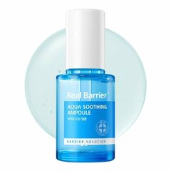 Real Barrier Aqua Soothing Ampoule 30 ml - Kosteuttava ja rauhoittava ampulli. hinta ja tiedot | Kasvoöljyt ja seerumit | hobbyhall.fi