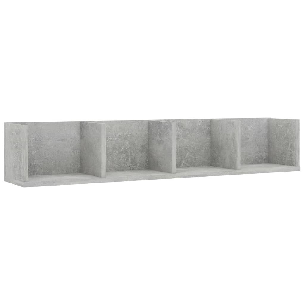 Seinä-CD-hylly , 100x18x18cm hinta ja tiedot | Hyllyt | hobbyhall.fi