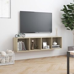 Kirjahylly/TV-taso Sonoma-tammi 143x30x36 cm hinta ja tiedot | TV-tasot | hobbyhall.fi