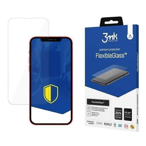 3MK FlexibleGlass for Apple iPhone 13/13 pro hinta ja tiedot | Näytönsuojakalvot ja -lasit | hobbyhall.fi