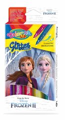 Pestävät kimaltavat huopakynät Colorino Disney Frozen II, 6 väriä hinta ja tiedot | Colorino Lapset | hobbyhall.fi