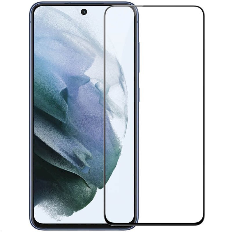 Nillkin Tempered Glass 2.5D CP + PRO Black Samsung Galaxy S21 FE 5G:lle. hinta ja tiedot | Näytönsuojakalvot ja -lasit | hobbyhall.fi