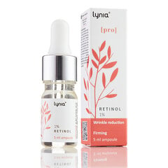 Lynia Pro Retinol 1% Ampoule 5 ml - Ampulli, jossa on retinolia. hinta ja tiedot | Kasvoöljyt ja seerumit | hobbyhall.fi