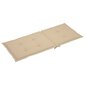 Puutarhatuolityynyt, 6 kpl, beige, 120x50x4cm hinta ja tiedot | Istuintyynyt, pehmusteet ja päälliset | hobbyhall.fi