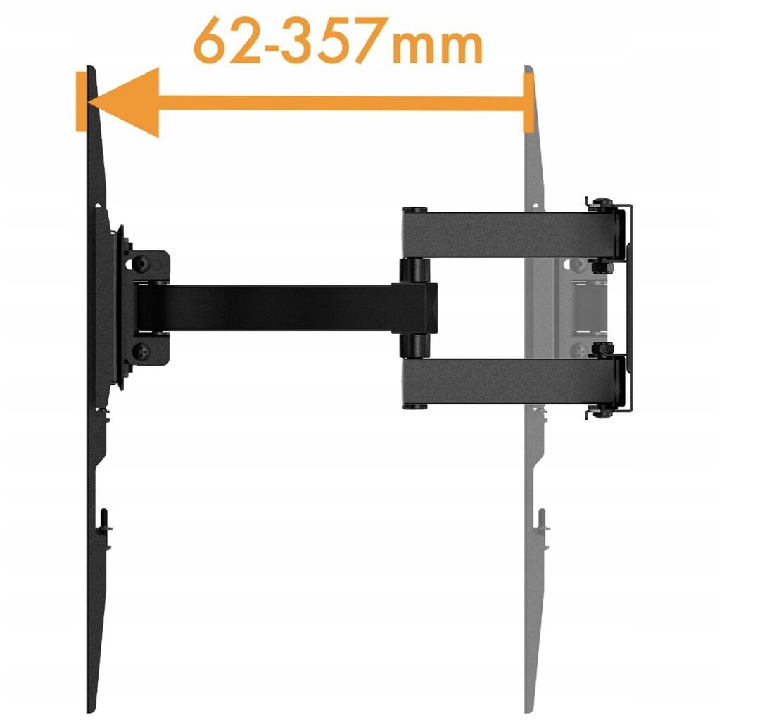 TV-teline SteelSecure, 32-80" hinta ja tiedot | TV-seinätelineet | hobbyhall.fi