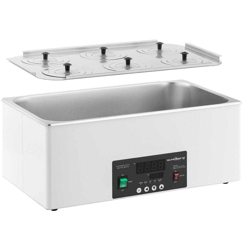 Laboratoriovesikylpy, 6 paikkaa, 5-100C, 22,5 l hinta ja tiedot | Mikroskoopit ja teleskoopit | hobbyhall.fi