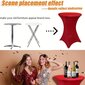 'Joustava spandex-cocktail-pöytäliinapäällinen' hinta ja tiedot | Pöytäliinat, tabletit ja lautasliinat | hobbyhall.fi